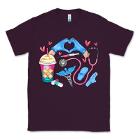 Plum nurse life Classic Tee - MaliasSmallBusiness