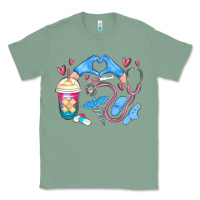Sage nurse life Classic Tee - MaliasSmallBusiness