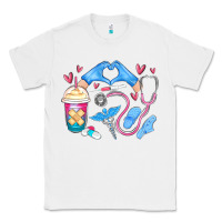 White nurse life Classic Tee - MaliasSmallBusiness