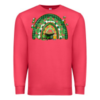 Cardinal St. Patrick's rainbow Premium Sweatshirt - CowGirlArtShop