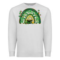 Dove Grey St. Patrick's rainbow Premium Sweatshirt - CowGirlArtShop