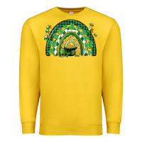 Lemon St. Patrick's rainbow Premium Sweatshirt - CowGirlArtShop
