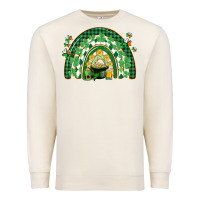 Sandshell St. Patrick's rainbow Premium Sweatshirt - CowGirlArtShop