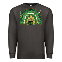 Smoke St. Patrick's rainbow Premium Sweatshirt - CowGirlArtShop