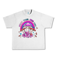Grow Your Own Way Crystal And Mushroom Urban Heavy Tee | Teevron