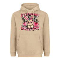 Mushroom Somebunny loves you Easter Day Heavyweight Hoodie - CowGirlArtShop