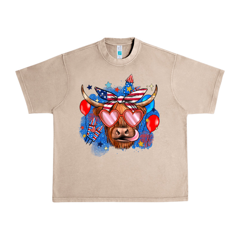 Western America Cow Urban Heavy Tee by JahusDesignShop | Teevron
