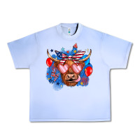 Grape Ice western america cow Urban Heavy Tee - JahusDesignShop