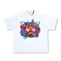 White western america cow Urban Heavy Tee - JahusDesignShop