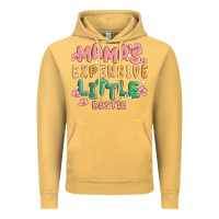 Vintage Mustard mamas expensive little bestie Vintage Hoodie - MaliasSmallBusiness