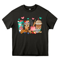 Asphalt baking coffee cups Heavy Core Tee - Jasminsmagicworld