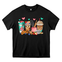 Black baking coffee cups Heavy Core Tee - Jasminsmagicworld