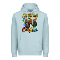 Blue Mist autism crusher Premium Hoodie - CowGirlArtShop
