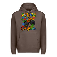 Coffee autism crusher Premium Hoodie - CowGirlArtShop