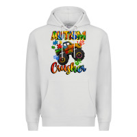 Dove Grey autism crusher Premium Hoodie - CowGirlArtShop