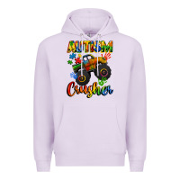 Lilac autism crusher Premium Hoodie - CowGirlArtShop