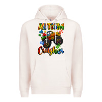 Pale Pink autism crusher Premium Hoodie - CowGirlArtShop