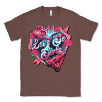 Chestnut lets go girls pink Classic Tee - NancyCooperArtShop