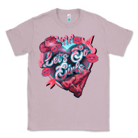 Lilac lets go girls pink Classic Tee - NancyCooperArtShop