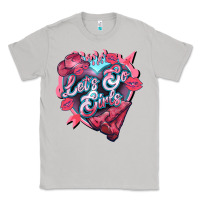 Moon Dust lets go girls pink Classic Tee - NancyCooperArtShop