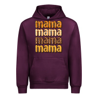Mauve Wine mama fall Urban Hoodie - BundleAndBundleShop