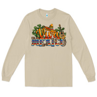 Mushroom viva mexico Long Sleeve Tee - RanaPortraitStore