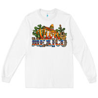White viva mexico Long Sleeve Tee - RanaPortraitStore