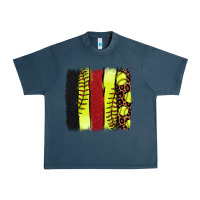 Midnight Navy softball brushstroke Urban Heavy Tee - NancyCooperArtShop