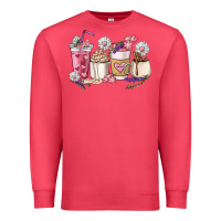 Cardinal Mama coffee cup mother's day Premium Sweatshirt - HowdyJamesFarm
