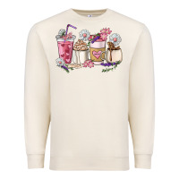 Sandshell Mama coffee cup mother's day Premium Sweatshirt - HowdyJamesFarm