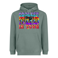 Sage Coolest queer in town Heavyweight Hoodie - CowGirlArtShop