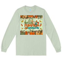 Matcha hello pumpkin season tumbler Long Sleeve Tee - BundleAndBundleShop