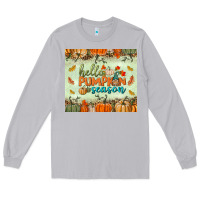 Moon Dust hello pumpkin season tumbler Long Sleeve Tee - BundleAndBundleShop