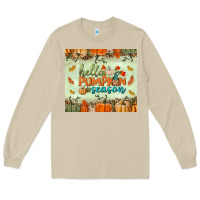 Hello Pumpkin Season Tumbler Long Sleeve Tee | Teevron