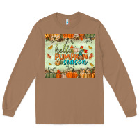 Toasted Coconut hello pumpkin season tumbler Long Sleeve Tee - BundleAndBundleShop