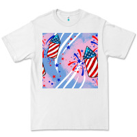 White patriotic fireworks Premium Tee - BundleAndBundleShop