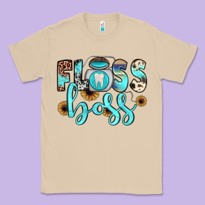 Floss Boss Classic Tee Designed By Jahusdesignshop