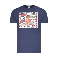 Vintage Denim self care Vintage Tee - MaliasSmallBusiness