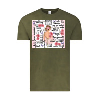 Vintage Olive self care Vintage Tee - MaliasSmallBusiness