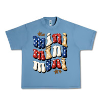 Pebble Blue American mini Urban Heavy Tee - NancyCooperArtShop