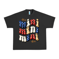 Pigment Black American mini Urban Heavy Tee - NancyCooperArtShop