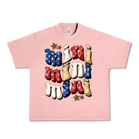 Salmon American mini Urban Heavy Tee - NancyCooperArtShop