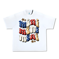 White American mini Urban Heavy Tee - NancyCooperArtShop