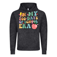 Vintage Black in my 100 days of school era Vintage Hoodie - MaliasSmallBusiness