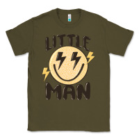 Army Green little man Classic Tee - MaliasSmallBusiness