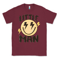 Burgundy little man Classic Tee - MaliasSmallBusiness