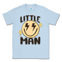 Dusty Blue little man Classic Tee - MaliasSmallBusiness