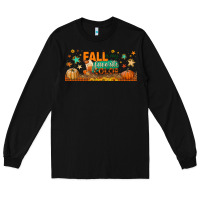 Black fall is my favorite color libbey glass Long Sleeve Tee - BundleAndBundleShop