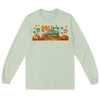 Matcha fall is my favorite color libbey glass Long Sleeve Tee - BundleAndBundleShop