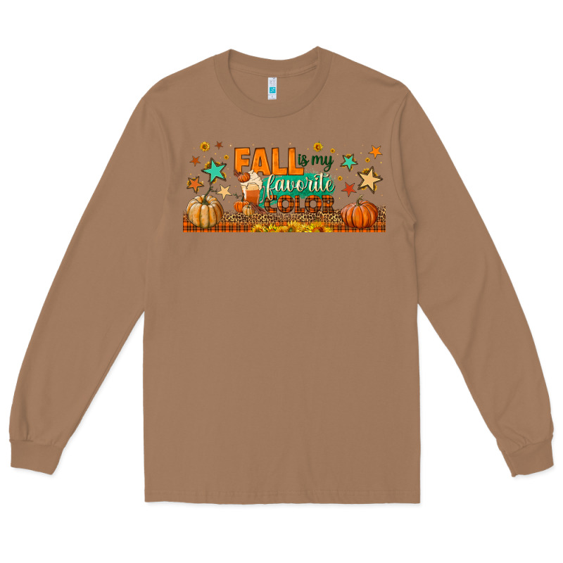 Fall Is My Favorite Color Libbey Glass Long Sleeve Tee by BundleAndBundleShop | Teevron